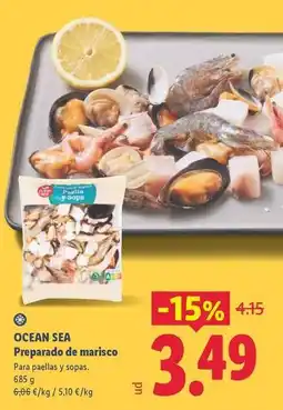 Lidl Ocean sea - preparado de marisco oferta