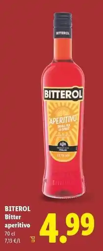 Lidl Bitterol - bitter aperitivo oferta