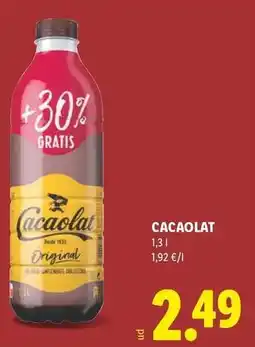 Lidl Cacaolat - 1.3l oferta
