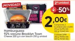 FROIZ Brooklyn Town hamburguesa oferta