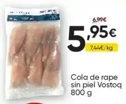 FROIZ Vostoq cola de rape sin piel oferta