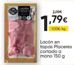 FROIZ Placeres lacón en tapas cortado a mano oferta