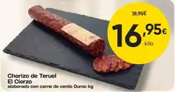 FROIZ El Cierzo chorizo de teruel oferta
