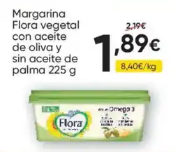 FROIZ Flora margarina vegetal con aceite de oliva y sin aceite de palma oferta