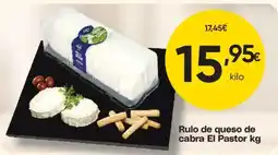 FROIZ El Pastor rulo de queso de cabra oferta