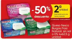 FROIZ Froiz queso fresco burgos natural oferta
