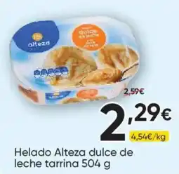 FROIZ Alteza helado dulce de leche tarrina oferta