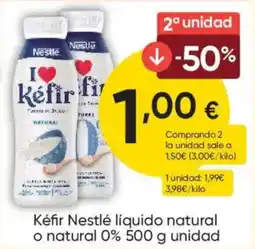 FROIZ Nestlé kéfir líquido natural oferta