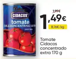 FROIZ Cidacos tomate concentrado extra oferta