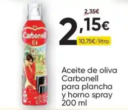 FROIZ Carbonell aceite de oliva para plancha y horno spray oferta