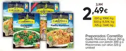 FROIZ Carretilla Paella Marinera, Fideuá, Guisantes con jamón, Macarrones con atún oferta