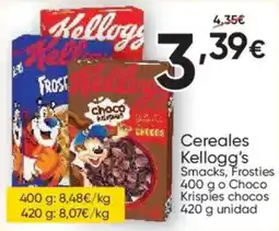 FROIZ Kellogg's Smacks, Frosties o Choco Krispies chocos oferta