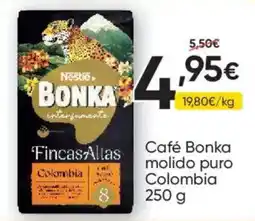 FROIZ Bonka café molido puro Colombia oferta