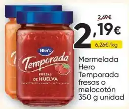 FROIZ Hero mermelada temporada fresas o melocotón oferta
