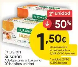 FROIZ Susaró infusión oferta