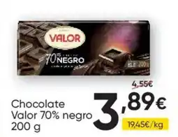 FROIZ Valor chocolate 70% negro oferta