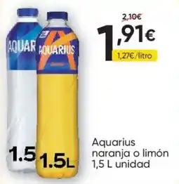 FROIZ Aquarius naranja o limón oferta