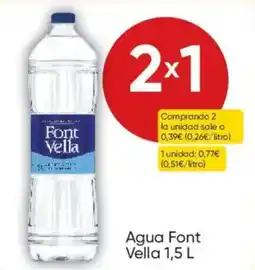 FROIZ Agua Font Vella oferta
