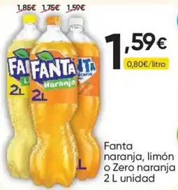 FROIZ Fanta naranja, limón o Zero naranja oferta