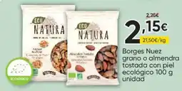 FROIZ Borges Nuez grano o almendra tostada con piel oferta
