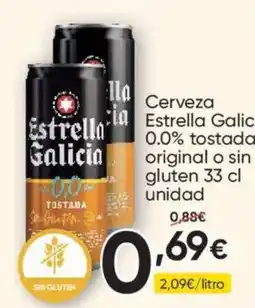 FROIZ Estrella Galicia 0,0% tostada oferta