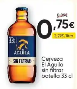 FROIZ El Águila cerveza sin filtrar oferta