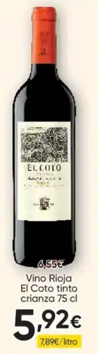FROIZ El Coto vino rioja tinto crianza oferta