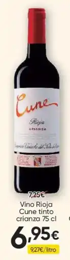 FROIZ Cune vino rioja tinto crianza oferta