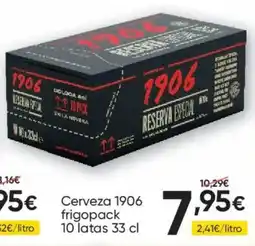 FROIZ Cerveza 1906 oferta