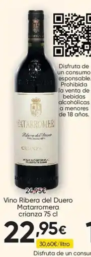 FROIZ Matarromera vino ribera del duero crianza oferta