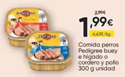 FROIZ Pedigree comida perros buey e hígado o cordero y pollo oferta