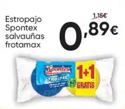 FROIZ Spontex estropajo salvauñas frotamax oferta