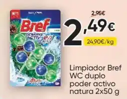 FROIZ Bref limpiador wc duplo poder activo natura oferta