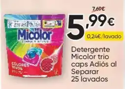 FROIZ Micolor detergente trio caps oferta