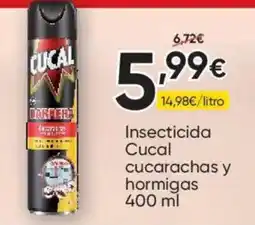 FROIZ Cucal insecticida cucarachas y hormigas oferta