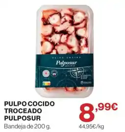 Supercor Pulposur pulpo cocido troceado oferta
