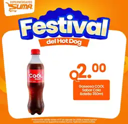 Suma Supermercados Cool gaseosa sabor cola botella oferta