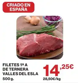 Supercor Filetes 1ª a de ternera valles del esla oferta