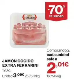 Supercor Jamón Cocido Extra Ferrarini oferta
