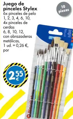 TEDi Stylex pinceles oferta