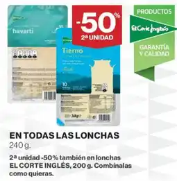 Supercor En todas las lonchas oferta