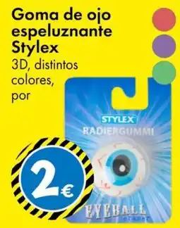 TEDi Stylex goma de ojo espeluznante oferta