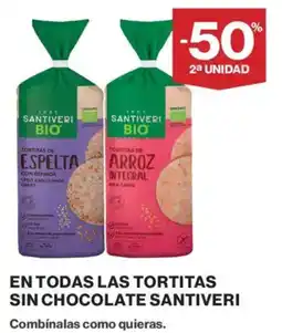 Supercor Santiveri En todas las tortitas sin chocolate oferta