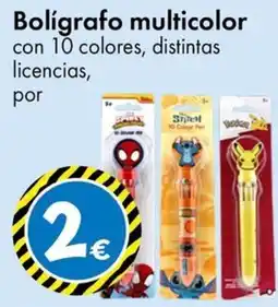 TEDi Bolígrafo multicolor oferta