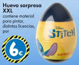 TEDi Disney Stitch huevo sorpresa XXL oferta