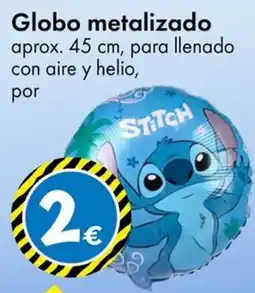 TEDi Globo metalizado oferta