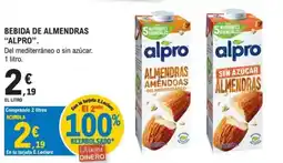 E.Leclerc Alpro bebida de almendras oferta
