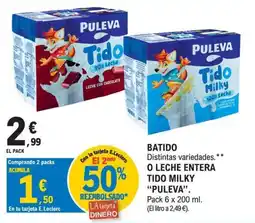 E.Leclerc Puleva Tido Milky oferta