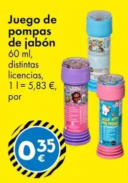 TEDi Juego de pompas de jabón oferta