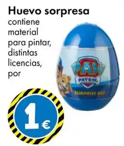 TEDi Paw Patrol huevo sorpresa oferta